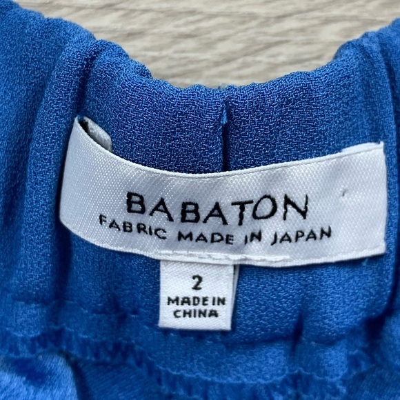 Aritzia Babaton Elwood Blue High-rise Shorts - Picture 5 of 11